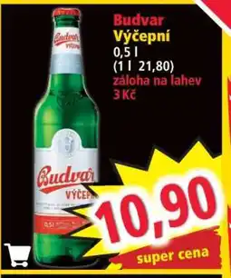 Norma Budvar výčepní nabídka