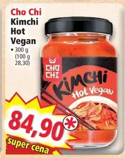 Norma Cho Chi Kimchi Hot Vegan nabídka