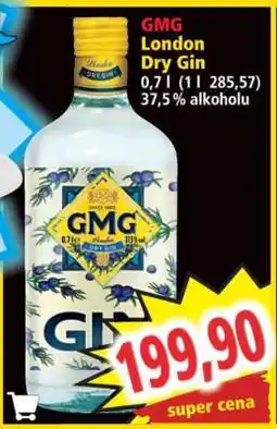 Norma GMG London Dry Gin nabídka