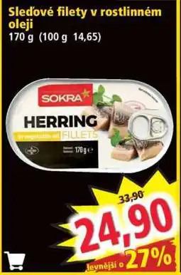 Norma Sledové filety v rostlinném oleji nabídka