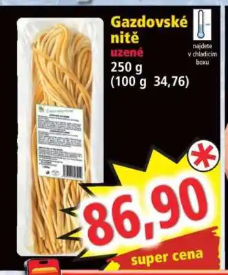 Norma Gazdovské nitě uzené nabídka