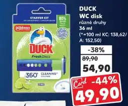 Kaufland DUCK WC Disk nabídka