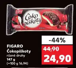Kaufland Figaro Čokopiškoty nabídka