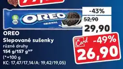Kaufland OREO Slepované sušenky nabídka