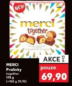 Kaufland MERCI Pralinky Together nabídka