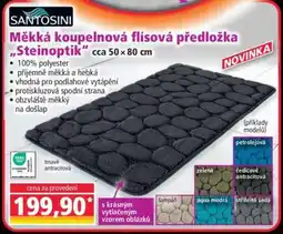 Norma Měkká koupelnová flísová předložka „Steinoptik“ nabídka