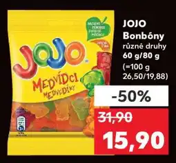 Kaufland JOJO bonbony nabídka