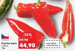 Kaufland Paprika kapie nabídka