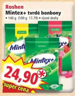 Norma Roshen Mintex+ tvrdé bonbony nabídka