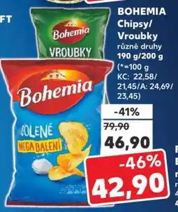 Kaufland BOHEMIA Chipsy/Vroubky nabídka
