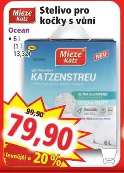 Norma Mieze Katz Stelivo pro kočky s vůní Ocean nabídka