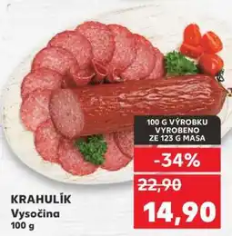 Kaufland KRAHULÍK VYSOČINA 100 g nabídka