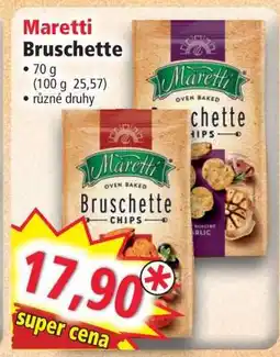 Norma Maretti Bruschette nabídka