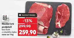 Kaufland Hovězí krk podplečí nabídka