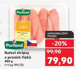 Kaufland Kuřecí stripsy z prsních řízků nabídka