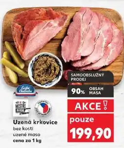 Kaufland Uzená krkovice nabídka