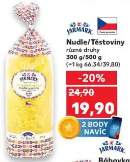 Kaufland Nudle/Těstoviny nabídka