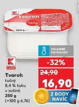 Kaufland Tvaroh tučný nabídka
