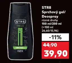 Kaufland STR8 Sprchový gel/ Deospray nabídka