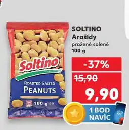 Kaufland Soltino Arašídy pražené solené 100 g nabídka