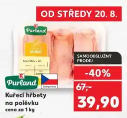 Kaufland KUŘECÍ HŘBETY NA POLÉVKU nabídka