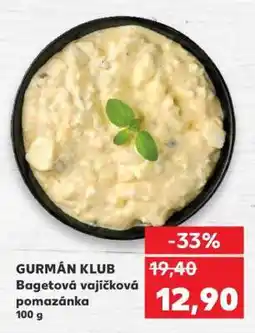 Kaufland GURMÁN KLUB Bagetová vaječková pomazánka nabídka
