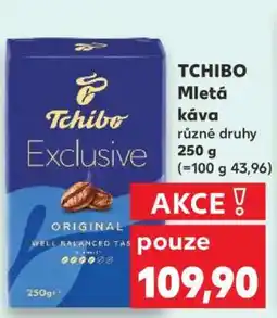 Kaufland TCHIBO mletá káva nabídka