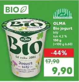 Kaufland Olma Bio jogurt bílý nabídka