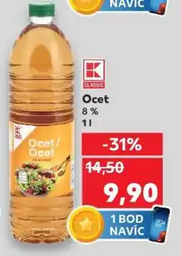 Kaufland Ocet 8% 1l nabídka