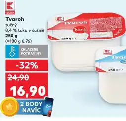 Kaufland Tvaroh tučný nabídka