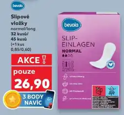 Kaufland Bevola Slipové vložky nabídka