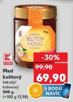 Kaufland Med květový tekutý/krémový nabídka