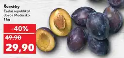 Kaufland Švestky nabídka