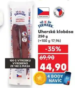 Kaufland Uherská klobása nabídka