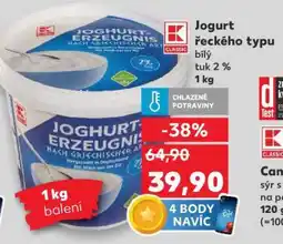 Kaufland Jogurt řeckého typu nabídka