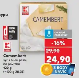 Kaufland Camembert nabídka