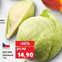 Kaufland Zelí bílé hlávkové nabídka
