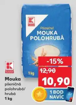 Kaufland Mouka pšeničná polohrubá/hrubá 1 kg nabídka