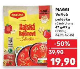 Kaufland MAGGI Vařivá polévka nabídka