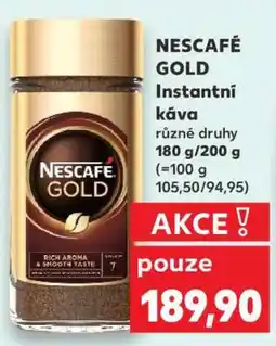 Kaufland Nescafé Gold Instantní káva nabídka