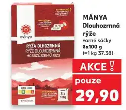 Kaufland MÁNYA Dlouhozrnná rýže nabídka