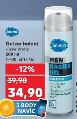 Kaufland Gel na holení nabídka
