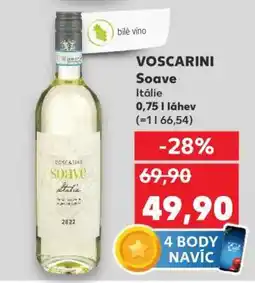 Kaufland VOSCARINI Soave nabídka