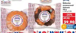 Kaufland Bábovka mramorová/šlehaná nabídka
