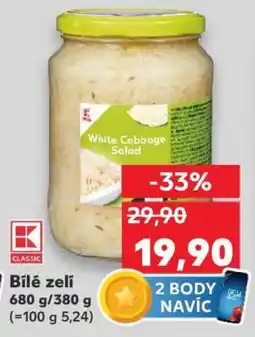 Kaufland BÍLÉ ZELÍ nabídka
