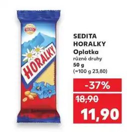 Kaufland SEDITA HORALKY Oplatka nabídka