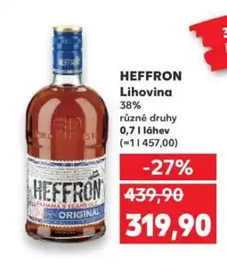 Kaufland HEFFRON Lihovina nabídka