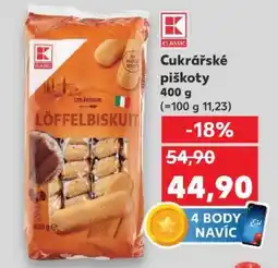 Kaufland Cukrářské piškoty nabídka