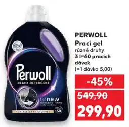 Kaufland Perwoll prací gel nabídka