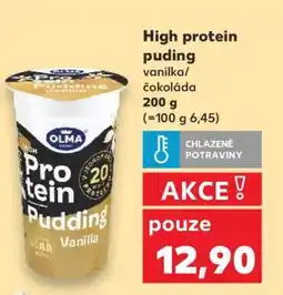 Kaufland High protein puding nabídka
